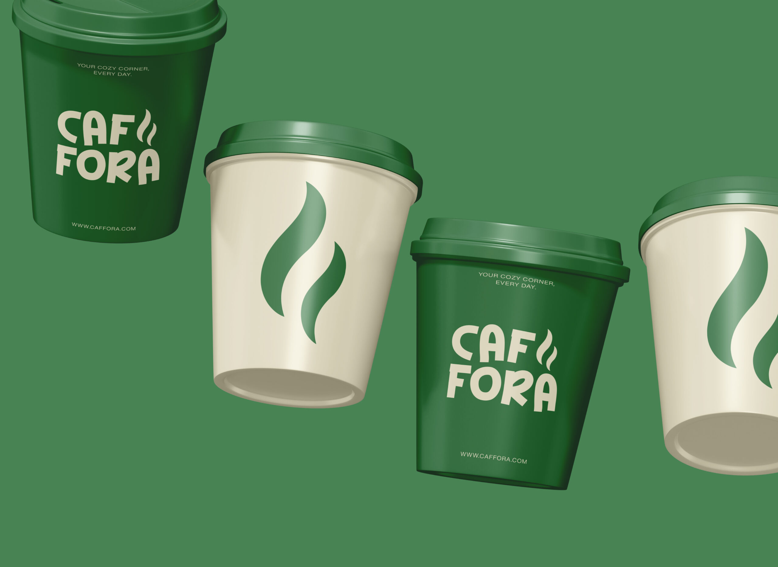 Branding, brand identity, caffora, brand design, logo design, coffee, logo